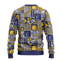 Tokelau Manuia te Kilihimahi Ugly Christmas Sweater Pacific Patchwork Xmas Vibes - Polynesian Pride