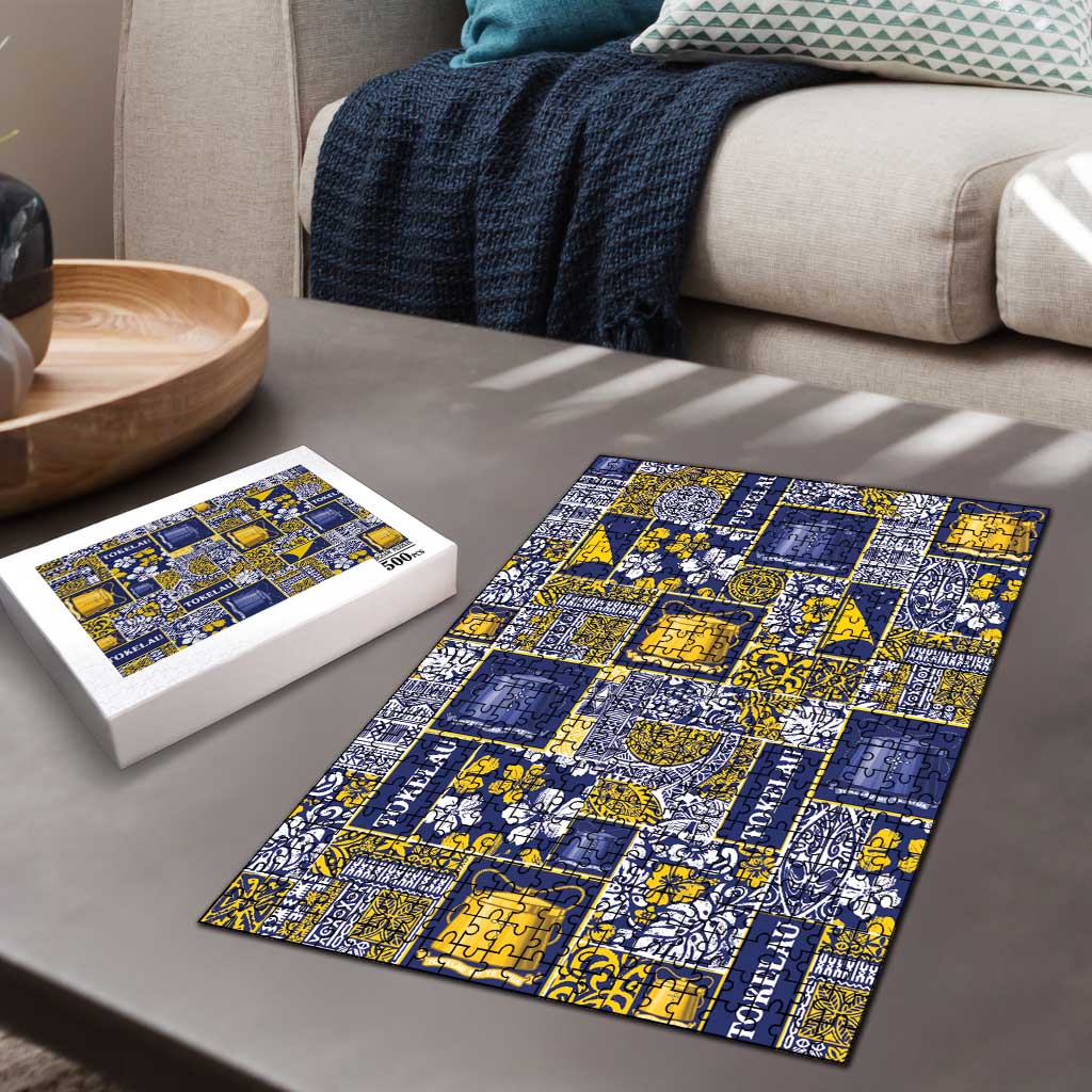 Tokelau Manuia te Kilihimahi Puzzle Pacific Patchwork Xmas Vibes LT9 - Polynesian Pride