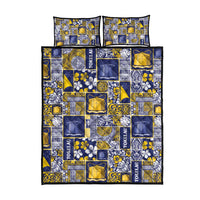 Tokelau Manuia te Kilihimahi Quilt Bed Set Pacific Patchwork Xmas Vibes - Polynesian Pride