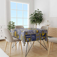 Tokelau Manuia te Kilihimahi Tablecloth Pacific Patchwork Xmas Vibes - Polynesian Pride