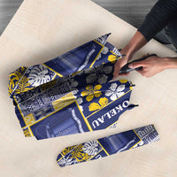 Tokelau Manuia te Kilihimahi Umbrella Pacific Patchwork Xmas Vibes LT9 - Polynesian Pride