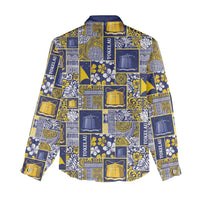 Tokelau Manuia te Kilihimahi Women Casual Shirt Pacific Patchwork Xmas Vibes - Polynesian Pride