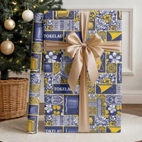 Tokelau Manuia te Kilihimahi Wrapping Paper Pacific Patchwork Xmas Vibes LT9 - Polynesian Pride