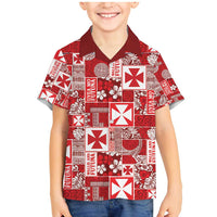 Wallis Et Futuna Kilisimasi Fiefia Family Matching Mermaid Dress and Hawaiian Shirt Pacific Patchwork Xmas Vibes - Polynesian Pride