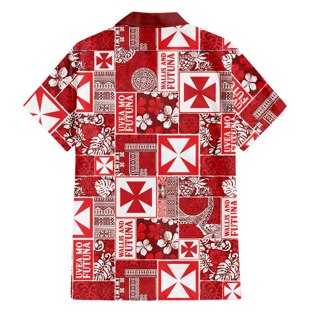 Wallis Et Futuna Kilisimasi Fiefia Hawaiian Shirt Pacific Patchwork Xmas Vibes LT9 - Polynesian Pride