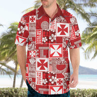 Wallis Et Futuna Kilisimasi Fiefia Hawaiian Shirt Pacific Patchwork Xmas Vibes LT9 - Polynesian Pride