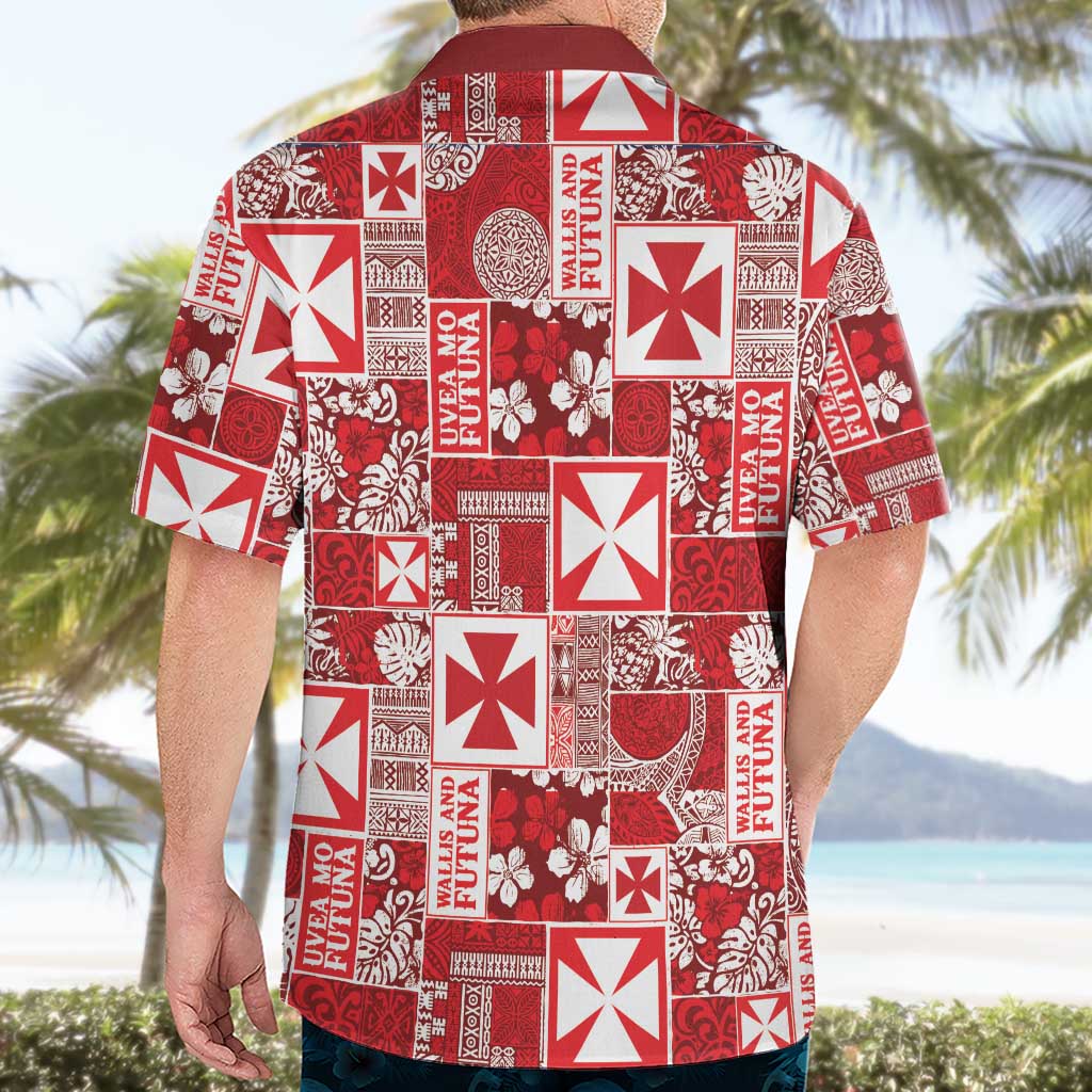 Wallis Et Futuna Kilisimasi Fiefia Hawaiian Shirt Pacific Patchwork Xmas Vibes LT9 - Polynesian Pride