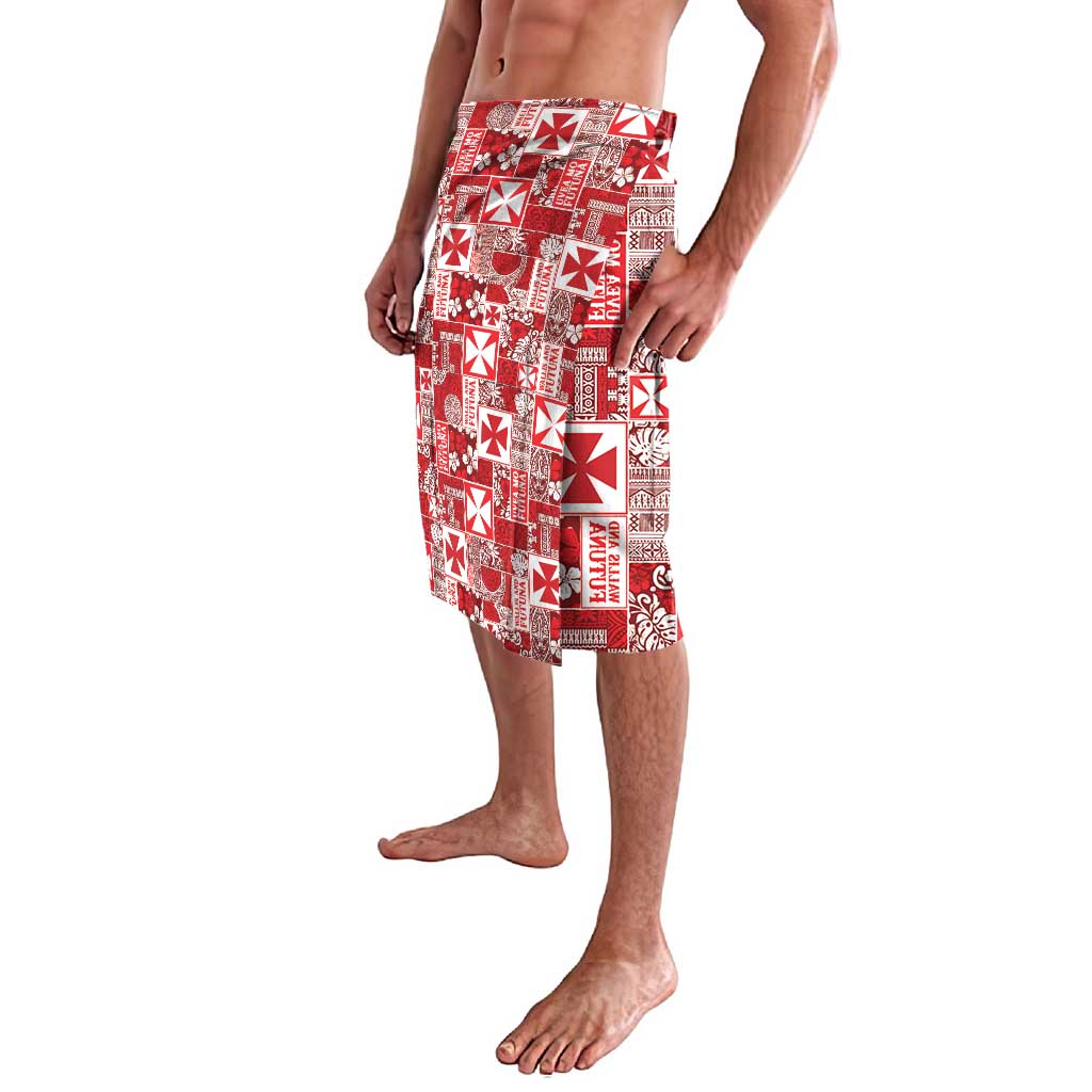 Wallis Et Futuna Kilisimasi Fiefia Lavalava Pacific Patchwork Xmas Vibes - Polynesian Pride