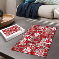 Wallis Et Futuna Kilisimasi Fiefia Puzzle Pacific Patchwork Xmas Vibes LT9 - Polynesian Pride