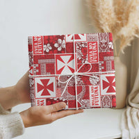 Wallis Et Futuna Kilisimasi Fiefia Wrapping Paper Pacific Patchwork Xmas Vibes LT9 - Polynesian Pride