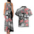 Fiji Tonga Coat of Arm Personalised Couples Matching Tank Maxi Dress and Hawaiian Shirt With Masi Tapa and Tongan Ngatu Together LT9 - Polynesian Pride