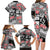 Fiji Tonga Coat of Arm Personalised Family Matching Long Sleeve Bodycon Dress and Hawaiian Shirt With Masi Tapa and Tongan Ngatu Together LT9 - Polynesian Pride