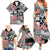 Fiji Tonga Coat of Arm Personalised Family Matching Summer Maxi Dress and Hawaiian Shirt With Masi Tapa and Tongan Ngatu Together LT9 - Polynesian Pride