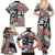 Fiji Tonga Coat of Arm Personalised Family Matching Summer Maxi Dress and Hawaiian Shirt With Masi Tapa and Tongan Ngatu Together LT9 - Polynesian Pride