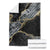 Polynesian Tribal Tattoo Blanket Dark Marble Pattern