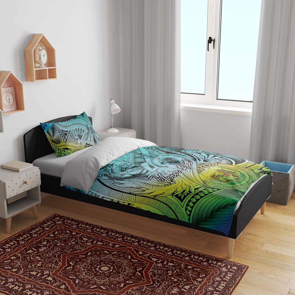 Personalised Aloha King Kamehameha Spirits Bedding Set Art Special LT9 - Polynesian Pride