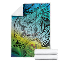 Personalised Aloha King Kamehameha Spirits Blanket Art Special LT9 - Polynesian Pride