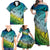 Personalised Aloha King Kamehameha Spirits Family Matching Off Shoulder Maxi Dress and Hawaiian Shirt Art Special LT9 - Polynesian Pride