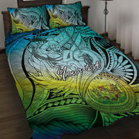 Personalised Aloha King Kamehameha Spirits Quilt Bed Set Art Special LT9 Art - Polynesian Pride