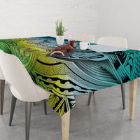 Personalised Aloha King Kamehameha Spirits Tablecloth Art Special LT9 - Polynesian Pride