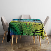 Personalised Aloha King Kamehameha Spirits Tablecloth Art Special LT9 - Polynesian Pride