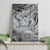 Personalised Aloha King Kamehameha Spirits Canvas Wall Art Grey Special