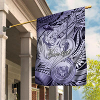 Personalised Aloha King Kamehameha Spirits Garden Flag Violet Special LT9 House Flag Violet - Polynesian Pride
