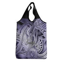 Personalised Aloha King Kamehameha Spirits Grocery Bag Violet Special LT9 - Polynesian Pride