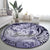 Personalised Aloha King Kamehameha Spirits Round Carpet Violet Special