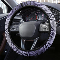 Aloha King Kamehameha Spirits Steering Wheel Cover Violet Special LT9 - Polynesian Pride
