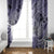 Personalised Aloha King Kamehameha Spirits Window Curtain Violet Special