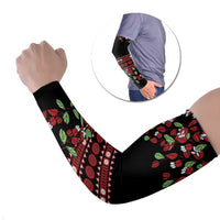 Fiji Masi Bula Tagimoucia Flowers Arm Sleeves - Polynesian Pride