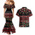 Fiji Masi Bula Tagimoucia Flowers Couples Matching Mermaid Dress and Hawaiian Shirt