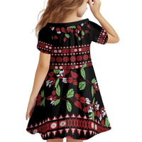 Fiji Masi Bula Tagimoucia Flowers Kid Short Sleeve Dress