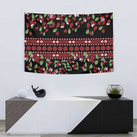 Fiji Masi Bula Tagimoucia Flowers Tapestry