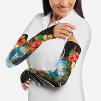 Hafa Adai Guam Arm Sleeves Guahan Seal Chamorro Stones Tribal - Polynesian Pride