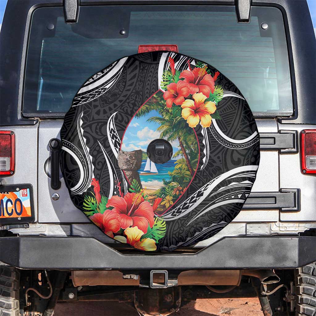 Hafa Adai Guam Spare Tire Cover Guahan Seal Chamorro Stones Tribal