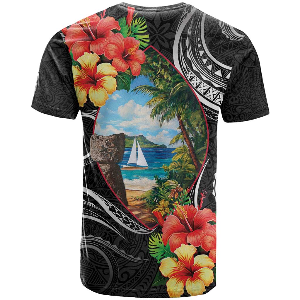 Hafa Adai Guam T Shirt Guahan Seal Chamorro Stones Tribal