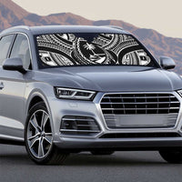 Hafa Adai Guam Inspired Tattoo Auto Sun Shade - Polynesian Pride