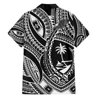 Hafa Adai Guam Inspired Tattoo Family Matching Off The Shoulder Long Sleeve Dress and Hawaiian Shirt