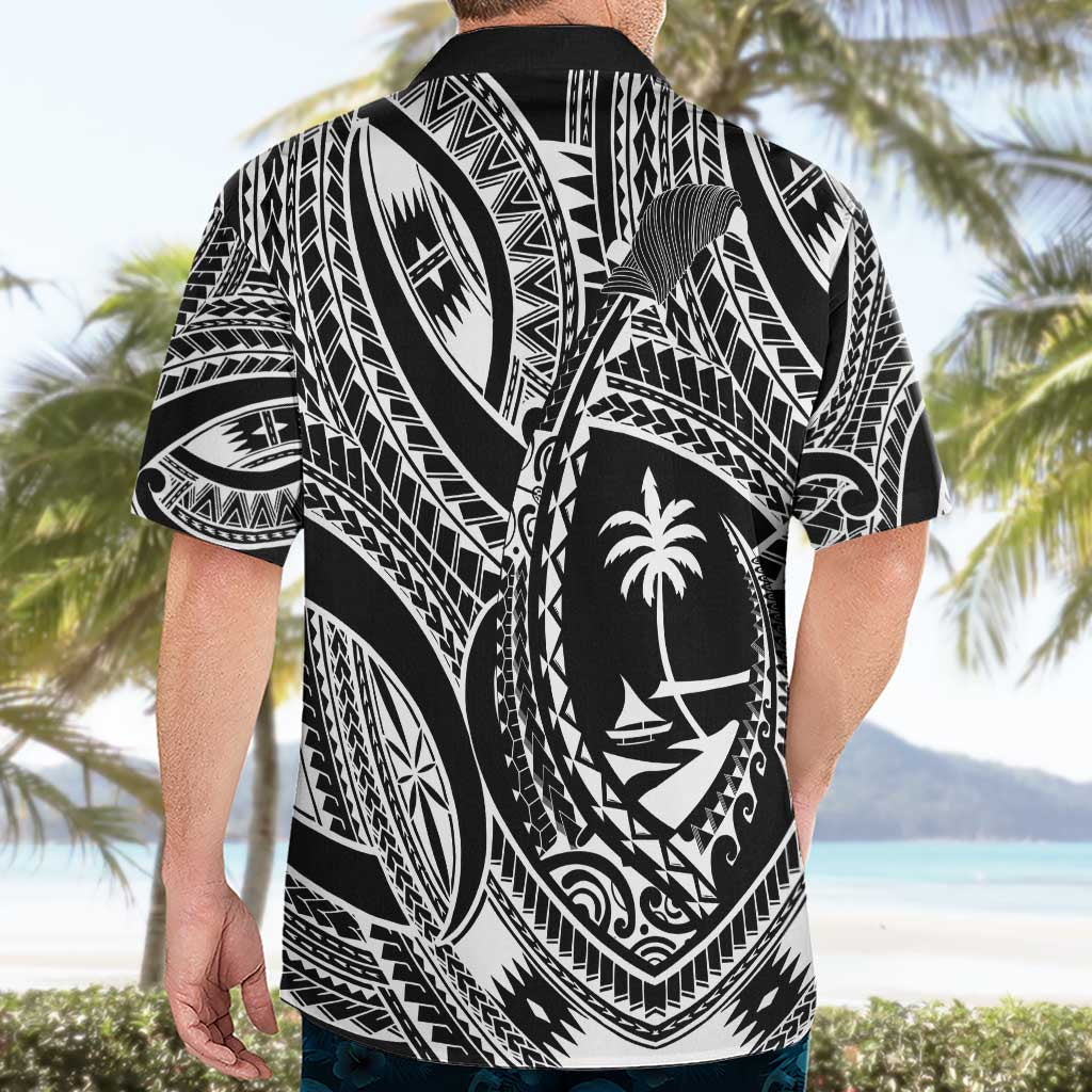Hafa Adai Guam Inspired Tattoo Hawaiian Shirt