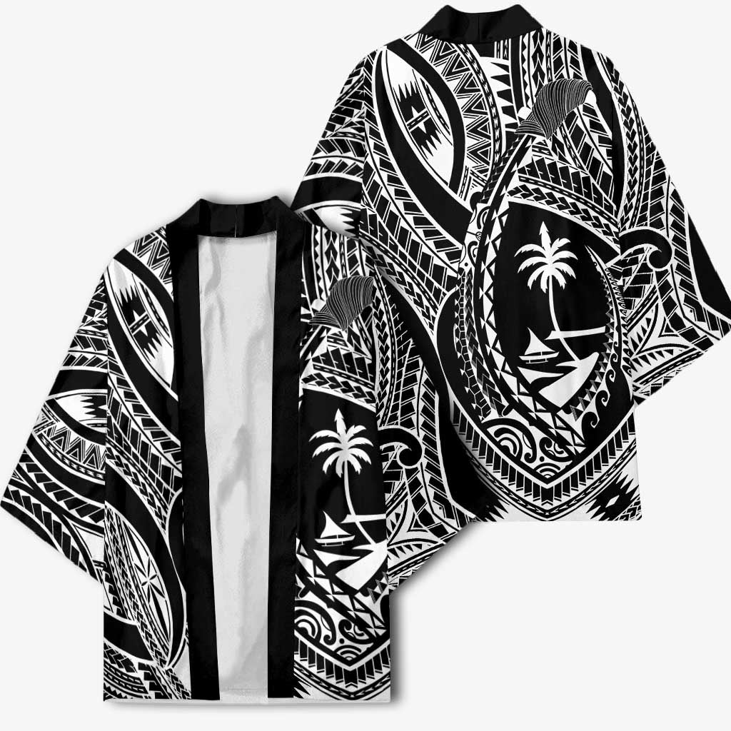Hafa Adai Guam Inspired Tattoo Kimono - Polynesian Pride