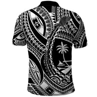 Hafa Adai Guam Inspired Tattoo Polo Shirt