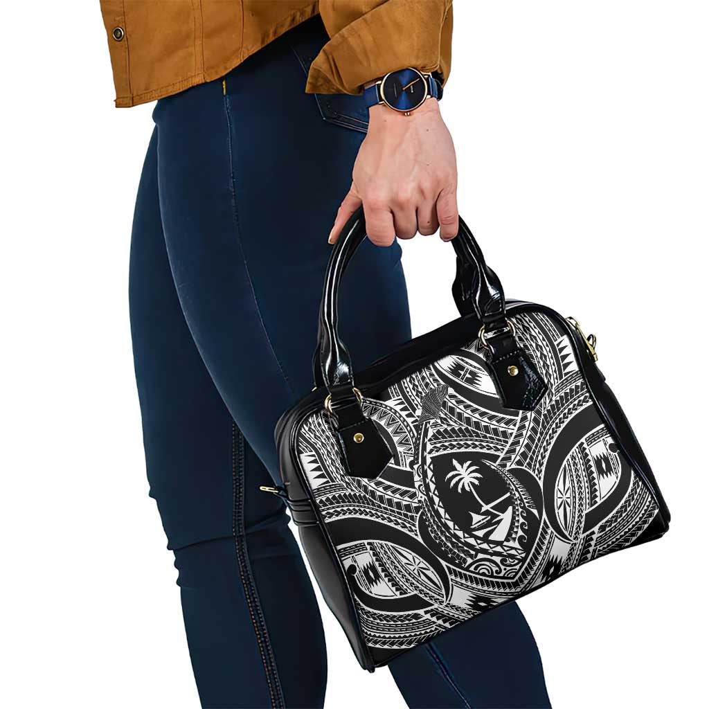 Hafa Adai Guam Inspired Tattoo Shoulder Handbag
