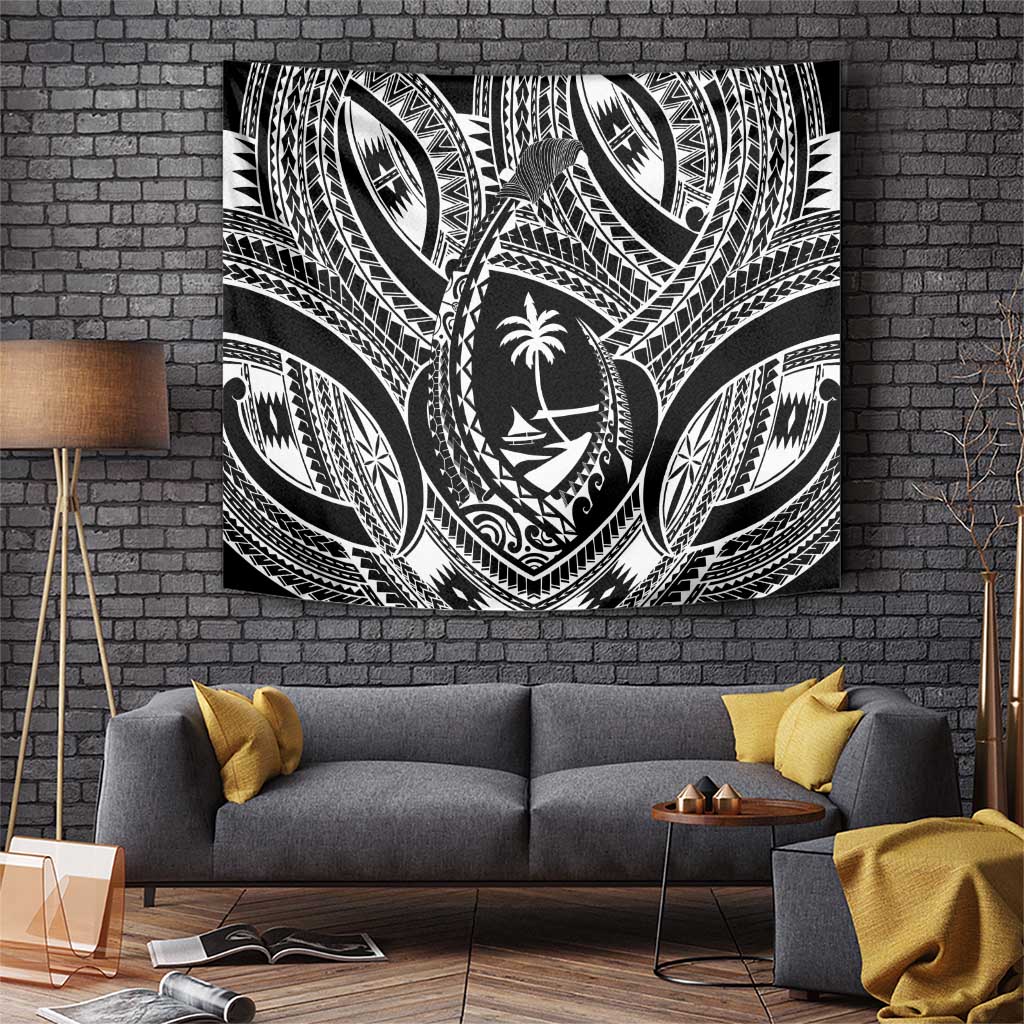 Hafa Adai Guam Inspired Tattoo Tapestry