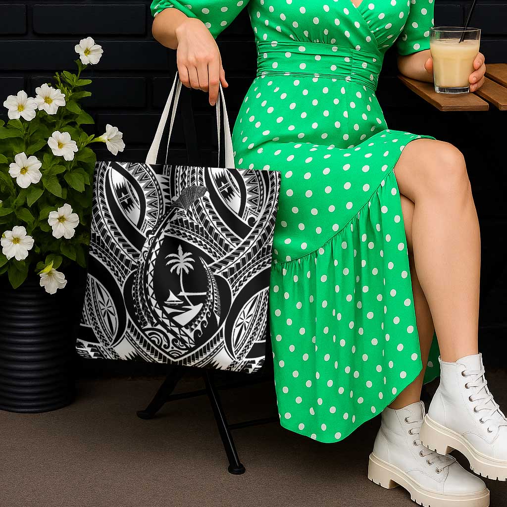 Hafa Adai Guam Inspired Tattoo Tote Bag - Polynesian Pride