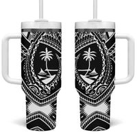Hafa Adai Guam Inspired Tattoo Tumbler With Handle
