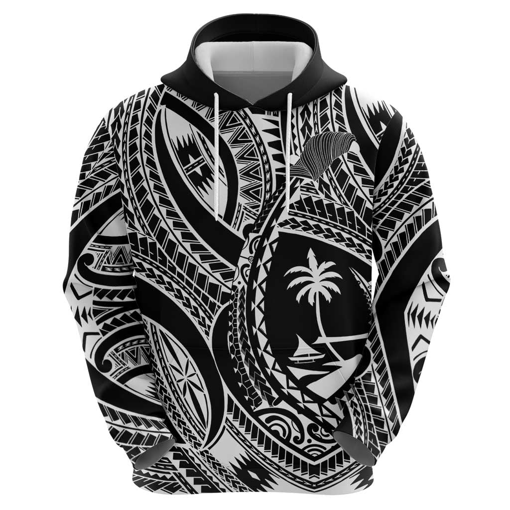 Hafa Adai Guam Inspired Tattoo Zip Hoodie