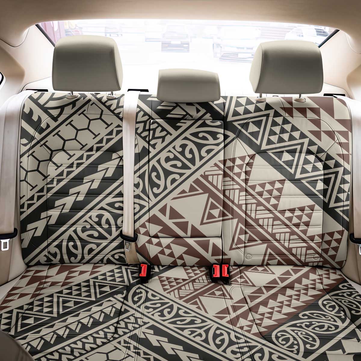 Niho Taniwha Kowhaiwhai Back Car Seat Cover