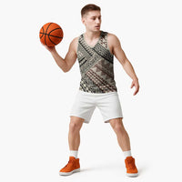 Niho Taniwha Kowhaiwhai Basketball Jersey LT9 - Polynesian Pride